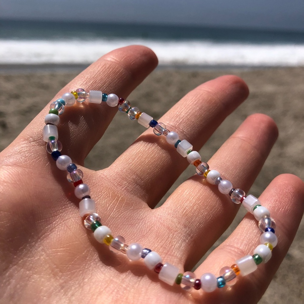Dainty Rainbow Bracelet - Picture 2 of 2